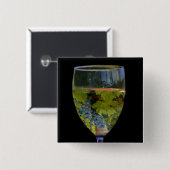 Wijn Art Button (Voorkant /achterkant)