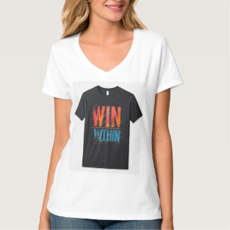 Wijn binnen t-shirt