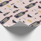 Wijn Cadeaupapier (Hoek)
