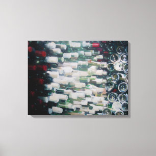 Wijn Cellar 2012 Canvas Afdruk