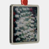 Wijn Cellar 2012 Metalen Ornament (Rechts)