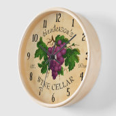 Wijn Cellar Vineyard-druiven  gepersonaliseerd (Hoek)