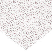 Wijn Confetti Waterverf Stippen Tafelloper (Hoek)