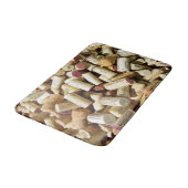 Wijn Corks Bath Mat. Badmat (Gekanteld)