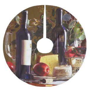 Wijn de uren van deze vakantie weg! kerstboom rok