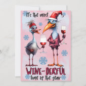 Wijn Derful Feestdagenkaart (Voorkant)