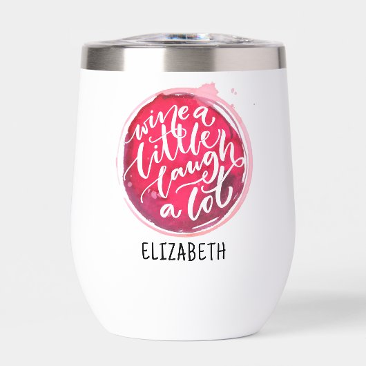 Wijn drinken (Voorkant)