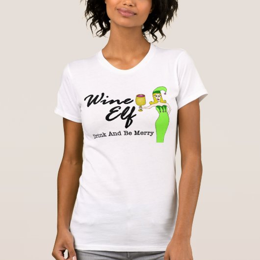 Wijn Elf T-Shirt (Voorkant)
