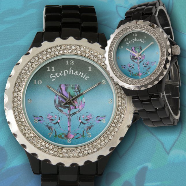 Wijn en bloemen 2190 horloge (Creator heeft geüpload)