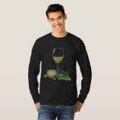 Wijn en kaas alstublieft t-shirt (Voorkant volledig)