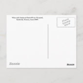 Wijn en kaas briefkaart (Achterkant)