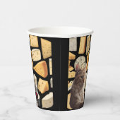 Wijn en Kaas feest servies proeverij Papieren beke Papieren Bekers (Rechts)