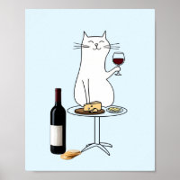 Wijn en kaas kat, Vino & Fromage