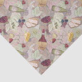 Wijn- en kaaspartij tissuepapier (Detail)