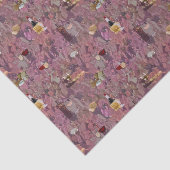 Wijn- en kaaspatroon afdrukken tissuepapier (Detail)