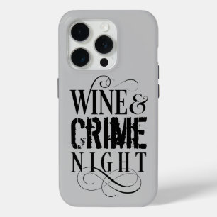 Wijn- en misdaadnacht - grappige ware misdaad Hoes