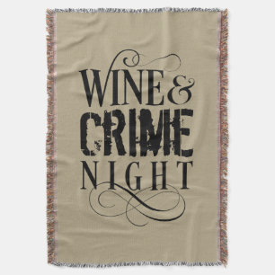 Wijn- en misdaadnacht - grappige ware misdaad Thro Deken
