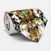 Wijn en Rozen Stropdas (Opgerold)