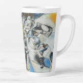 Wijn- en wijnflessen art Koffie-Mok Latte Mok (Rechts)