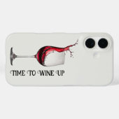 Wijn Glas Quote Telefoonkoffer Case-Mate iPhone Case (Achterkant (horizontaal))