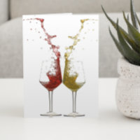 Wijn Glas Spatwater