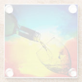 Wijn Glazen Onderzetter (Achterkant)