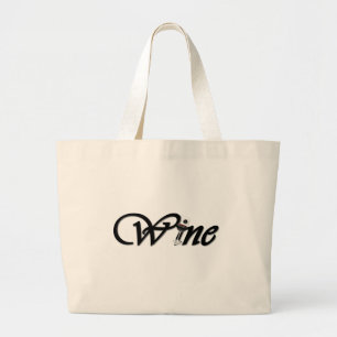 Wijn Grote Tote Bag