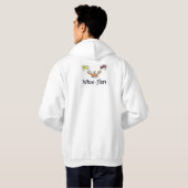 wijn hers Hoodie (Achterkant volledig)