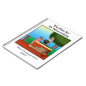 Wijn Humor Personaliseer Notitieboek (Linkerzijde)