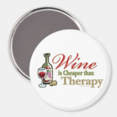 Wijn is goedkoper dan behandeling magneet (Voorkant / Achterkant)