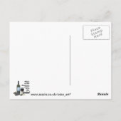 Wijn is het antwoord, wat was de vraag? Giften Briefkaart (Achterkant)