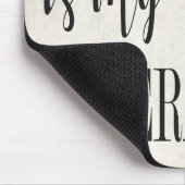 Wijn is mijn therapeutische Muismat (Hoek)