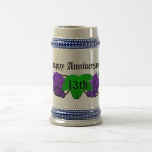 Wijn Jubileum Stein 13e Bierpul