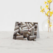 Wijn Kaart (Gele Bloem)