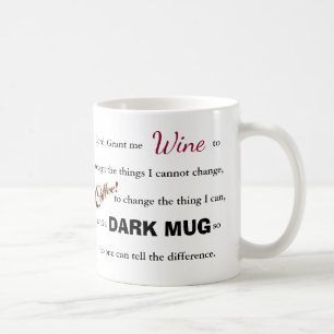 Wijn/koffie — Prayer van de dienst Wijn/Koffie Koffiemok