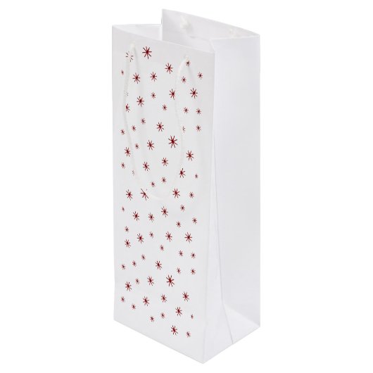 Wijn koppelen aan Chocolate Funny Wijn Cadeautas (Achterkant Gekanteld)