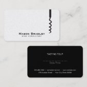 Wijn | KURKENTREKKER II Visitekaartje (Voorkant / Achterkant)