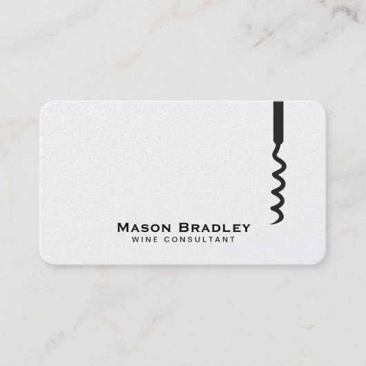 Wijn | KURKENTREKKER II Visitekaartje (Voorkant)