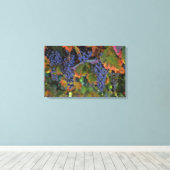 Wijn Land Kunst Canvas Wijngaard (Insitu (Houten vloer))