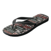 Wijn lopen teenslippers (Schuin)