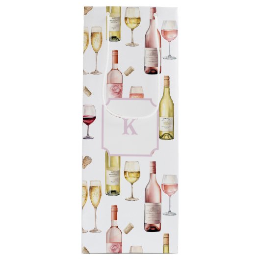 Wijn Lover Cadeautas (Voorkant)