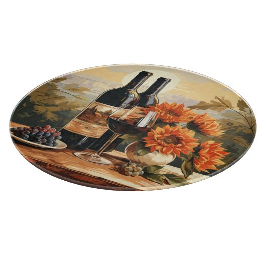 Wijn Lover Snijplank (Hoek)