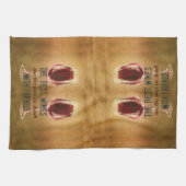 Wijn met Friends Kitchen Towels Theedoek (Horizontaal)