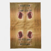 Wijn met Friends Kitchen Towels Theedoek (Verticaal)