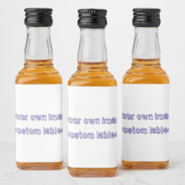 Wijn/Mousserende Wijn/bier/wateretiket (4"x 3,5") Likeurfles Etiket