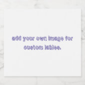 Wijn/Mousserende Wijn/bier/wateretiket (4"x 3,5") Sparkling Wijnetiket (Enkel label)