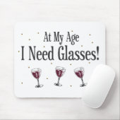 Wijn Muismat (Met muis)