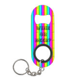 Wijn of bier? Struggle is echt! Beverage Opener Mini Flessenopener (Voorkant)