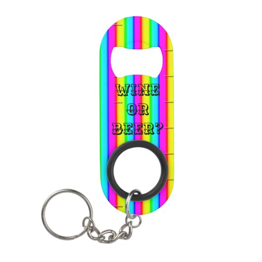 Wijn of bier? Struggle is echt! Beverage Opener Mini Flessenopener (Voorkant)