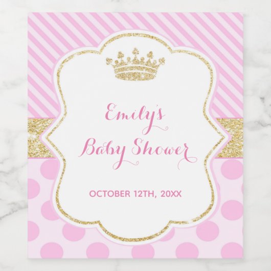 Wijn of fleslabel prikkeldraad roze g wijn etiket (Enkel label)